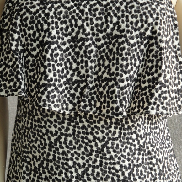 J Crew black&white NEW spaghetti strap dress - Picture 5 of 6